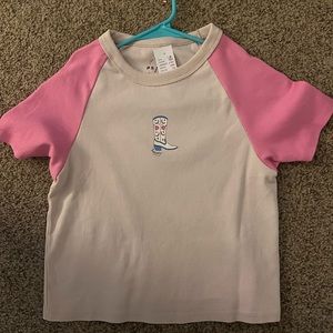 pacsun baby tee never worn